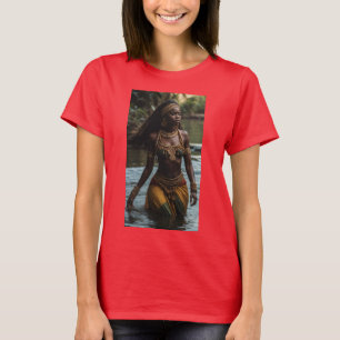 Iemanjá (Yemoja) - Afrikaanse Braziliaanse mytholo T-shirt
