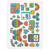 IEP Ideas, Doodles & Snacks | Inclusion Klembord (Achterkant)