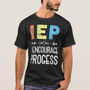 Iep ik moedig de speciale school voor het onderwij t-shirt