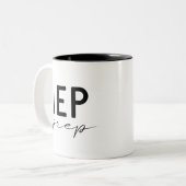 IEP Prep Tweekleurige Koffiemok (Voorkant links)