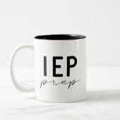 IEP Prep Tweekleurige Koffiemok (Links)