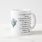 IEP Stappen Koffie Mok (Voorkant rechts)