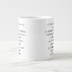 IEP Stappen Koffiemok Grote Koffiekop