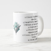 IEP Steps Coffee Mug Grote Koffiekop (Voorkant rechts)