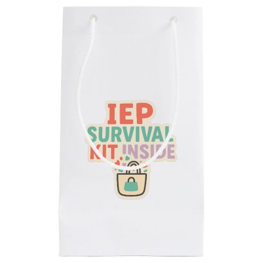 IEP Survival Kit Inside | Inclusion Appreciation Klein Cadeauzakje (Voorkant)