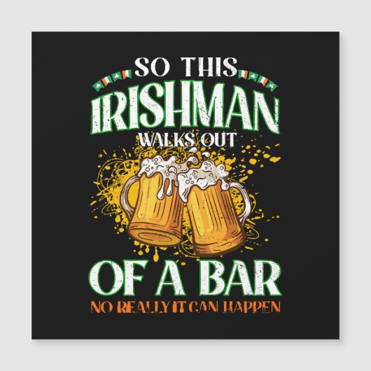 Ier Drink Beer St. Patrick's Day (Voorkant)