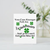 Ier - Je kunt altijd vertellen... Briefkaart (Staand voorkant)