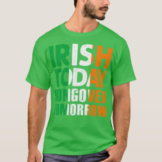 Ieren hongeren vandaag morgen Geweldige heilige pa T-shirt