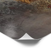 Ieren zetter met houthakken perfect poster (Hoek)