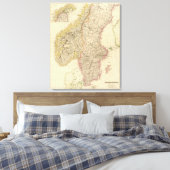 Ierland 10 canvas afdruk (Insitu (Slaapkamer))