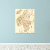 Ierland 10 canvas afdruk (Insitu (Houten vloer))