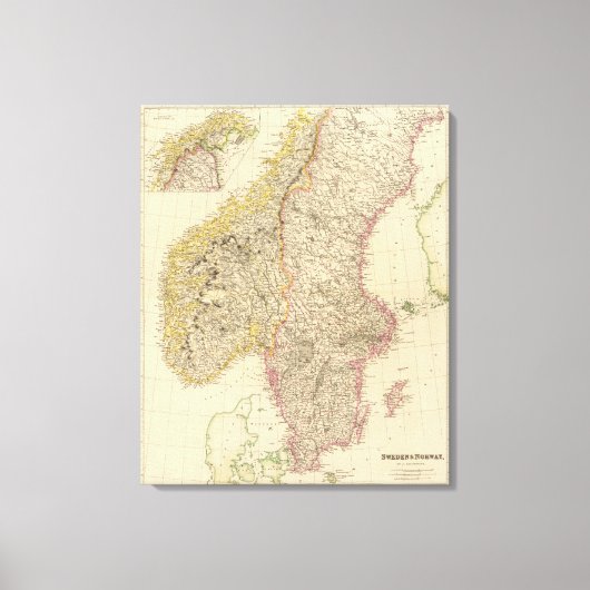 Ierland 10 canvas afdruk (Voorkant)