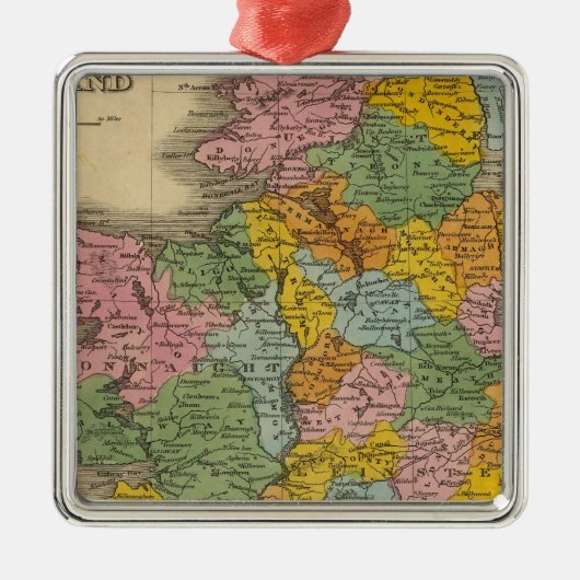 Ierland 10 metalen ornament (Voorkant)