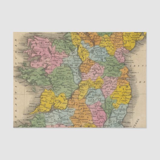 Ierland 10 tissuepapier (Voorkant)