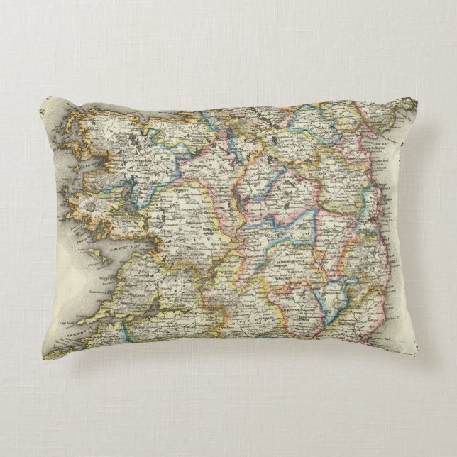 Ierland 13 decoratief kussen (Voorkant)