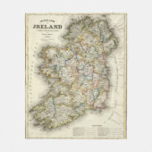 Ierland 13 fleece deken (Voorkant)