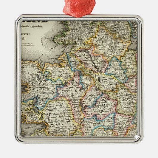 Ierland 13 metalen ornament (Voorkant)