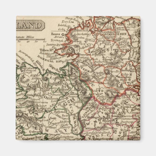 Ierland 18 magneet (Voorkant)