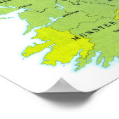 " Ierland: 1981 Historic Medieval ... Poster (Hoek)