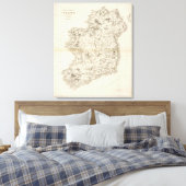 Ierland 19 canvas afdruk (Insitu (Slaapkamer))