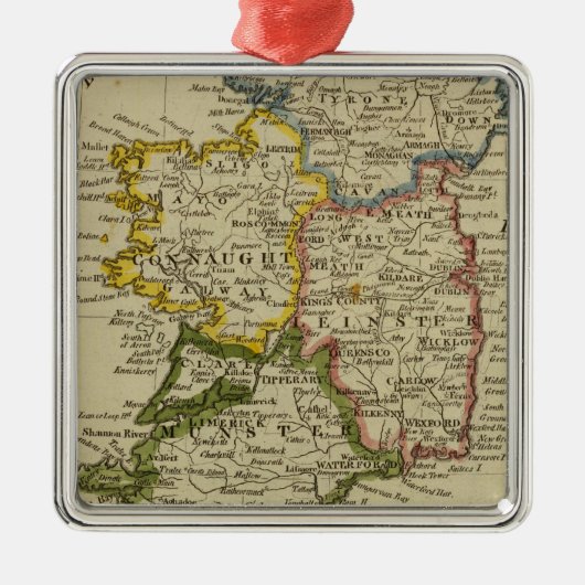 Ierland 19 metalen ornament (Voorkant)