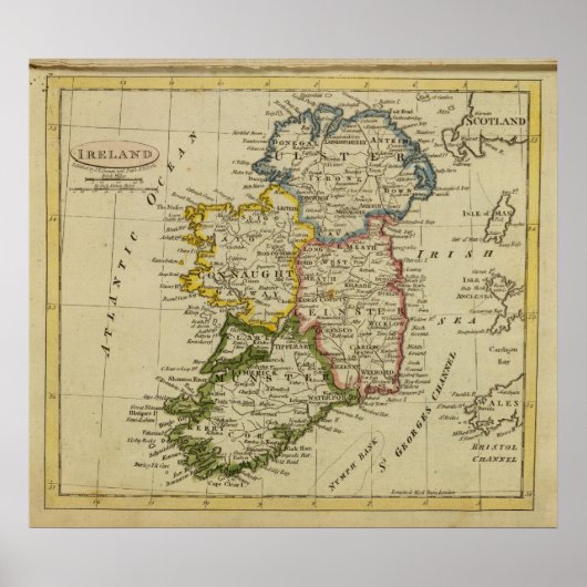 Ierland 19 poster (Voorkant)