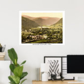  Ierland, 19e eeuw Glendalough Wicklow Poster (Thuiskantoor)