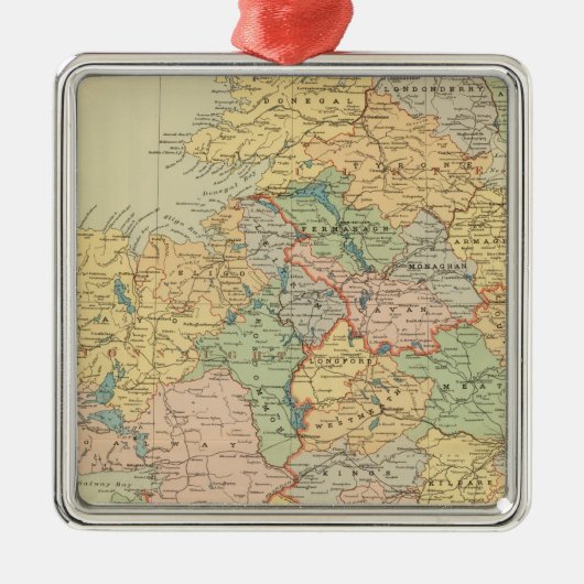 Ierland 20 metalen ornament (Voorkant)