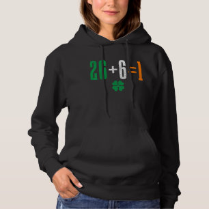 Ierland 26+61 Ierse vlag Hoodie