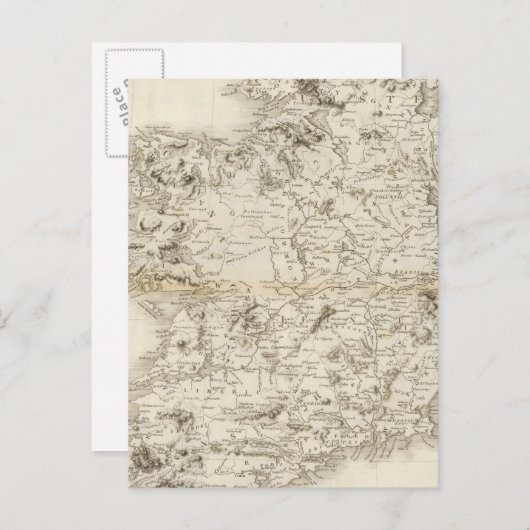 Ierland 2 briefkaart (Voorkant / Achterkant)