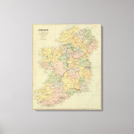 Ierland 2 canvas afdruk (Voorkant)