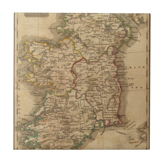 Ierland 3 tegeltje (Voorkant)