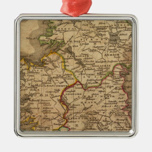 Ierland 4 metalen ornament (Voorkant)