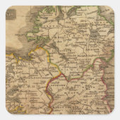Ierland 4 vierkante sticker (Voorkant)