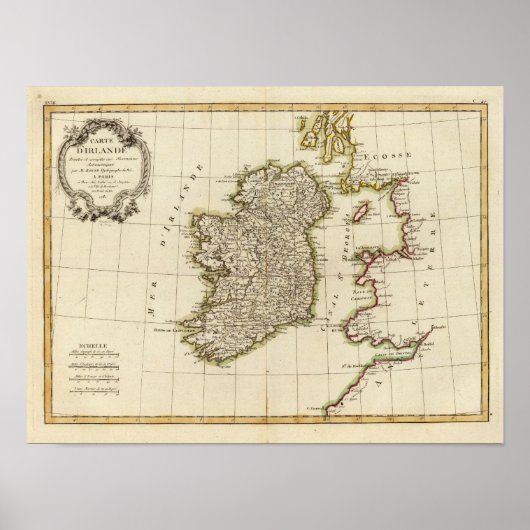 Ierland 5 poster (Voorkant)