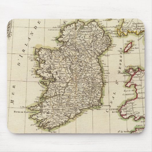 Ierland 6 muismat (Voorkant)