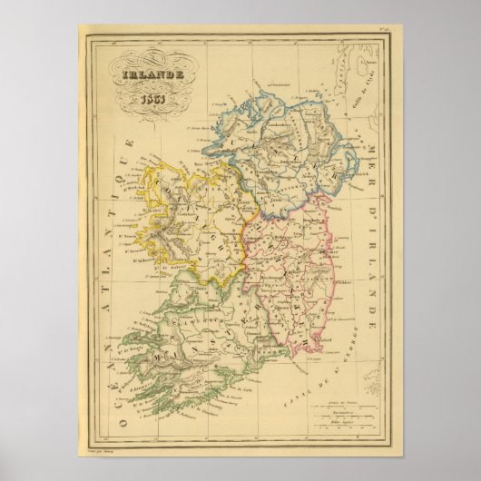 Ierland 6 poster (Voorkant)