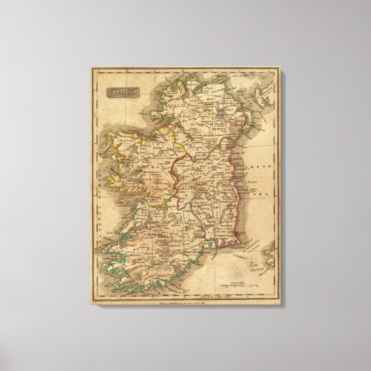 Ierland 7 canvas afdruk (Voorkant)