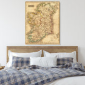 Ierland 7 canvas afdruk (Insitu (Slaapkamer))