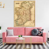 Ierland 7 canvas afdruk (Insitu (Woonkamer))