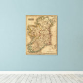 Ierland 7 canvas afdruk (Insitu (Houten vloer))