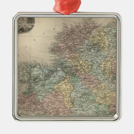 Ierland 7 metalen ornament (Voorkant)