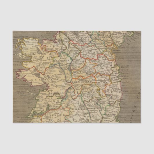 Ierland 8 tissuepapier (Voorkant)