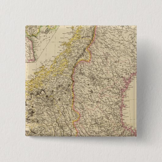 Ierland 8 vierkante button 5,1 cm (Voorkant)