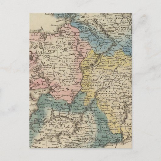 Ierland 9 briefkaart (Voorkant)