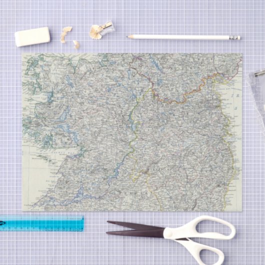 Ierland 9 tissuepapier (Craft)