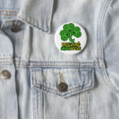 Ierland aangepaste knop ronde button 5,7 cm (In situ)