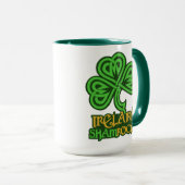 Ierland aangepaste mok - kies stijl (Voorkant rechts)