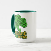 Ierland aangepaste mok - kies stijl (Voorkant links)