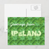 Ierland ansichtkaart briefkaart (Voorkant / Achterkant)